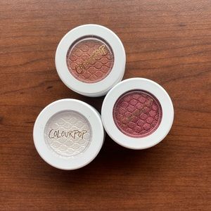 NWT 3 Colorpop Super Shock Shadows